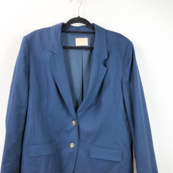 🌞Pendleton Navy Blue Wool Blazer - Picture 2 of 6